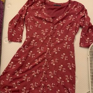 abercrombie and fitch long sleeve dress